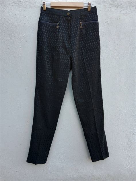 vintage 80's fendi gold pants|Vintage Fendi Pants .